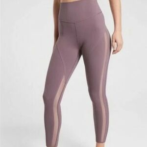 Athleta Formation Mesh 7/8 tights volcanic violet L